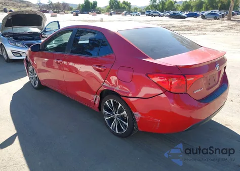 2018 Toyota Corolla Se from USA, damaged, VIN 5YFBURHE1JP802226